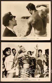 6v458 MUSCLE BEACH PARTY 8 8x10 stills '64 Frankie Avalon & Annette Funicello, great images!