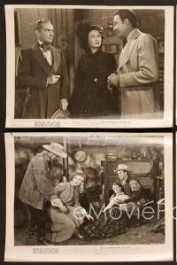 6v357 PLAINSMAN & THE LADY 4 8x10 stills '46 Wild Bill Elliott & Vera Ralston, Pony Express!