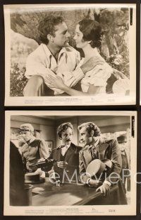 6v783 PRINCE OF PLAYERS 5 8x10 stills '55 Richard Burton as Edwin Booth, greatest stage actor ever!