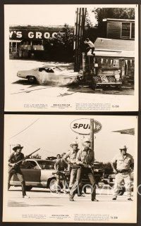 6v877 RIDE IN A PINK CAR 4 8x10 stills '73 Glenn Corbett, Morgan Woodward, action images!