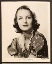 6v018 ROCHELLE HUDSON 12 8x10 stills '30s great portraits of the pretty 20th Century-Fox star!
