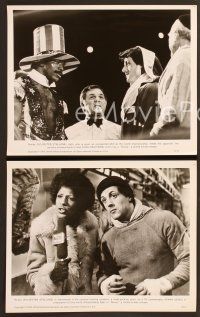 6v574 ROCKY 7 8x10 stills '77 Sylvester Stallone, Carl Weathers, Burgess Meredith, boxing classic!