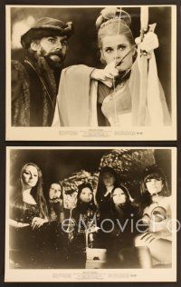 6v583 SPIRITS OF THE DEAD 7 8x10 stills '69 Federico Fellini, sexy Jane Fonda with bow & arrow!
