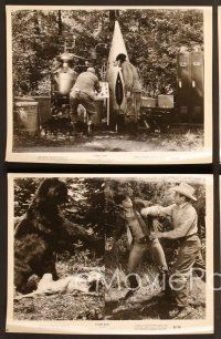 6v894 STUMP RUN 4 8x10 stills '60 great images of Edgar Buchanan & Slim Pickens as hillbillies!