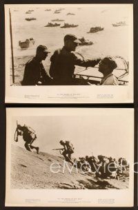 6v805 TO THE SHORES OF IWO JIMA 5 8x10 stills '45 WWII Pacific theater documentary!