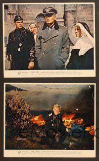 6v214 BATTLE OF THE BULGE 5 color Eng/US 8.25x10 stills '66 Robert Shaw, cool WWII images!