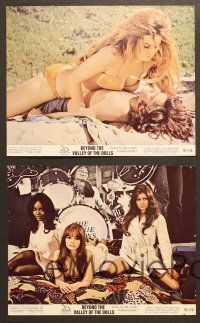 6v215 BEYOND THE VALLEY OF THE DOLLS 5 color 8x10 stills '70 Russ Meyer, sexy Eddy Willaims!