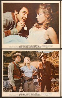 6v176 CAT BALLOU 6 color 8x10 stills '65 classic sexy cowgirl Jane Fonda, Lee Marvin!