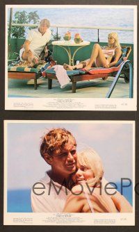 6v220 COME SPY WITH ME 5 color 8x10 stills '67 Troy Donahue spy spoof, Andrea Dromm!
