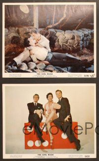 6v227 GIRL RUSH 5 color 8x10 stills '55 showgirl Rosalind Russell in Las Vegas, Eddie Albert!