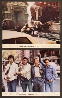 6v124 HOT ROCK 8 color 8x10 stills '72 Robert Redford, George Segal, Ron Leibman, classic!