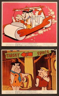 6v190 MAN CALLED FLINTSTONE 6 color 8x10 stills '66 Hanna-Barbera, Fred, Barney, Wilma & Betty!