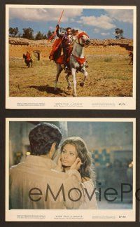 6v249 MORE THAN A MIRACLE 5 color 8x10 stills '67 sexy Sophia Loren & Omar Sharif on horse!