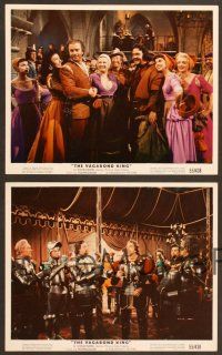 6v071 VAGABOND KING 12 color 8x10 stills '56 Kathryn Grayson, Oreste, directed by Michael Curtiz!