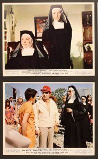6v205 WHERE ANGELS GO TROUBLE FOLLOWS 6 color 8x10 stills '68 Rosalind Russell & Stella Stevens!