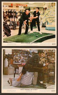 6v170 WHO'S MINDING THE STORE 7 color 8x10 stills '63 Jerry Lewis, Jill St. John, Nancy Kulp