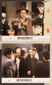 6v504 UNTOUCHABLES 8 English FOH LCs '87 Kevin Costner, Robert De Niro, Sean Connery, Brian De Palma