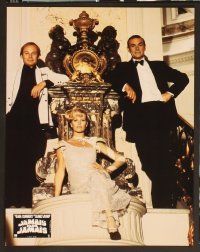 6v044 NEVER SAY NEVER AGAIN 12 French LCs '83 Sean Connery as James Bond 007, Kim Basinger