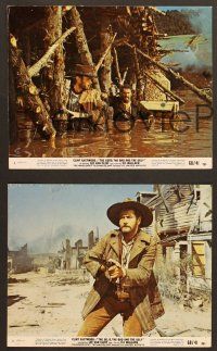 6v285 GOOD, THE BAD & THE UGLY 3 8x10 mini LCs '68 Clint Eastwood, Lee Van Cleef, Sergio Leone!