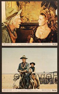 6v248 MONTE WALSH 5 8x10 mini LCs '70 cowboy Lee Marvin & pretty Jeanne Moreau!