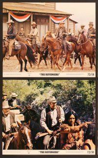 6v138 REVENGERS 8 8x10 mini LCs '72 cowboys William Holden, Ernest Borgnine & Woody Strode!