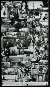 6w035 HOLLYWOOD ENDING advance special 28x50 '02 Woody Allen, final frames from 52 different movies