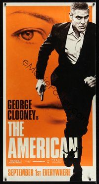 6w026 AMERICAN DS teaser special 26x50 '10 cool full-length image of George Clooney!