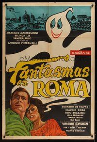 6x118 GHOSTS OF ROME Argentinean '61 Antonio Pietrangeli's Fantasmi a Roma, Marcello Mastroianni