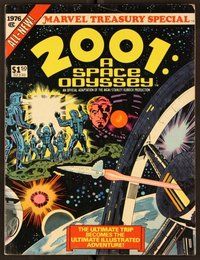 6x711 2001: A SPACE ODYSSEY comic book '76 an official adaptation of Stanley Kubrick's movie!