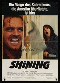 6x654 SHINING German '80 Stephen King & Stanley Kubrick horror masterpiece, crazy Jack Nicholson!