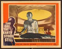 6x397 DAY THE EARTH STOOD STILL LC #3 1951 c/u of Gort healing Rennie while Neal watches!