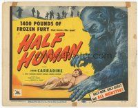 6x337 HALF HUMAN TC '57 1400 pounds of frozen fury that moves like a man & likes women!