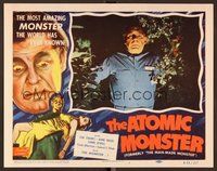 6x444 MAN MADE MONSTER LC #5 R53 best c/u of Lon Chaney Jr. looking really creepy, Atomic Monster!