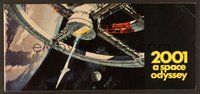 6x723 2001: A SPACE ODYSSEY art style program '68 Stanley Kubrick, lots of images from the film!