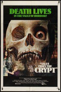 6x280 TALES FROM THE CRYPT 1sh '72 Peter Cushing, Joan Collins, from E.C. comics, cool skull image!