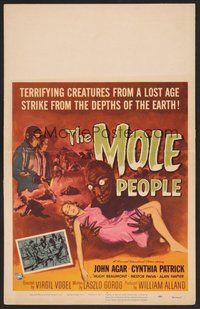 6x041 MOLE PEOPLE WC '56 from a lost age, horror crawls from the depths of the Earth!