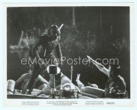6x584 CREATURE WALKS AMONG US 8x10 still '56 great close up of the monster on boat with top cast!
