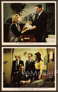 6x701 HOW TO STEAL THE WORLD 8 English FOH LC '68 Robert Vaughn, David McCallum, Man from UNCLE!