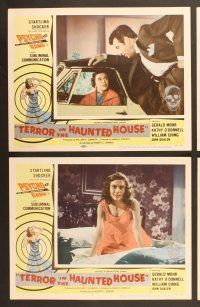 6x510 MY WORLD DIES SCREAMING 8 LCs '58 Terror in the Haunted House, shocker in Psychorama!