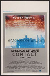 6y342 CLOSE ENCOUNTERS OF THE THIRD KIND S.E. Belgian '80 Steven Spielberg's classic w/new scenes!