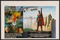 6y440 SUPERMAN Belgian '78 comic book hero Christopher Reeve, Gene Hackman