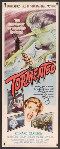 6y098 TORMENTED insert '60 great art of the sexy she-ghost of Haunted Island, supernatural passion