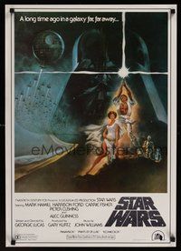 6y294 STAR WARS Japanese R1982 George Lucas classic sci-fi epic, great art by Tom Jung!