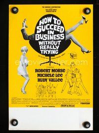 6z010 HOW TO SUCCEED IN BUSINESS WITHOUT REALLY TRYING Aust WC '67 see this before your boss does!