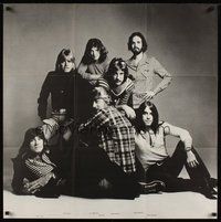 6z165 CHICAGO album insert '70s cool B&W image of entire band!