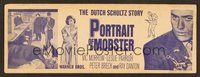 6z121 PORTRAIT OF A MOBSTER special 4x11 '61 Leslie Parrish, Vic Morrow as gangster Dutch Schultz!