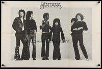 6z173 SANTANA album insert '70s cool image of Carlos Santana!
