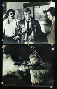 6z552 COP OR HOOD 2 9x11 stills '79 Georges Lautner's Flic ou voyou, Jean-Paul Belmondo!