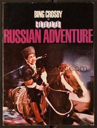 6z271 CINERAMA'S RUSSIAN ADVENTURE program '66 Bing Crosby narrates, former Soviet Union!