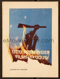 6z280 EXODUS program '61 Otto Preminger, great cover art of arms reaching for rifle by Saul Bass!